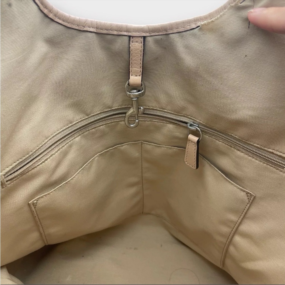 Genuine Coach Leather Tote Bag Peyton Dream C Pink and Tan Tote F25522 - Picture 11 of 14